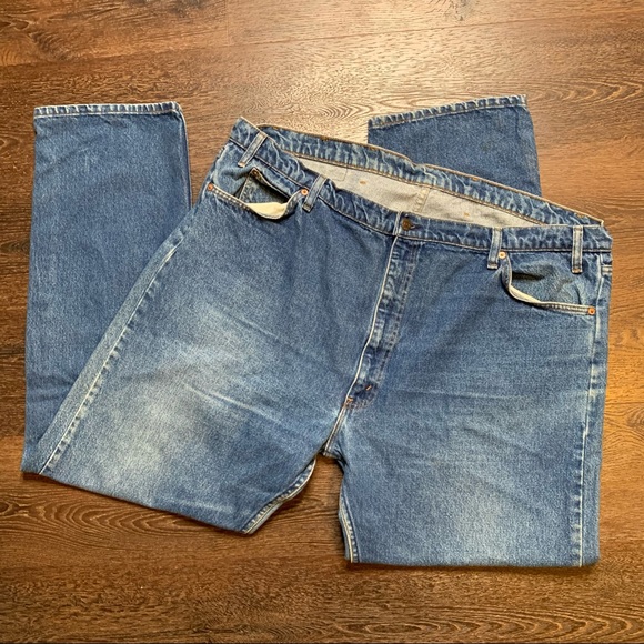 Vintage Levi’s Orange Tab 505 Straight Denim Jeans - Picture 7 of 7